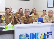 Pemkab OKU Selatan Mengikuti Rapat Pengendalian Inflasi