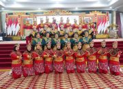 TP PKK OKU Selatan Raih Juara 3 Lomba Senam Kreasi Enam Langkah Cuci Tangan dan Promosikan Budaya Lokal