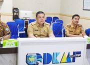 Pemkab OKUS Kembali Ikuti Rakor Langkah Penanganan Inflasi