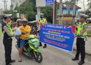 Satlantas Polres OKUS Himbau Pemudik Utamakan Keselamatan