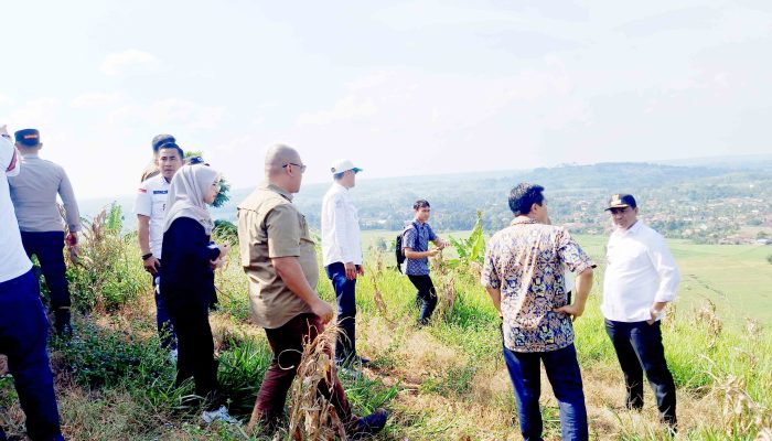 Bupati OKU Selatan Bersama Kementerian PU Tinjau Lahan Sekolah Rakyat di Karang Agung