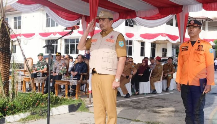 Bupati OKU Selatan Pimpin Apel Siaga Antisipasi Karhutla