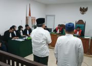 Dua Terdakwa Kasus Tol Betung–Tempino Divonis 1 Tahun 4 Bulan Penjara