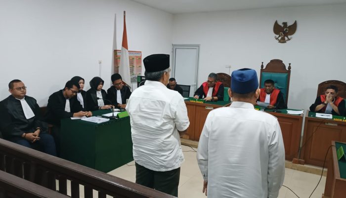 Dua Terdakwa Kasus Tol Betung–Tempino Divonis 1 Tahun 4 Bulan Penjara