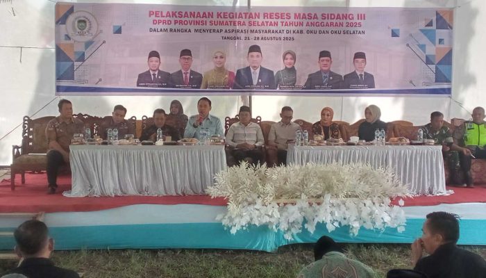 Anggota DPRD Sumsel Serap Aspirasi Masyarakat Buana Pemaca