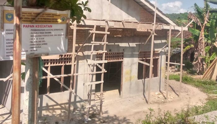 Pemerintah Desa Tekana Alokasikan Rp498 Juta untuk Pembangunan Gedung Serbaguna