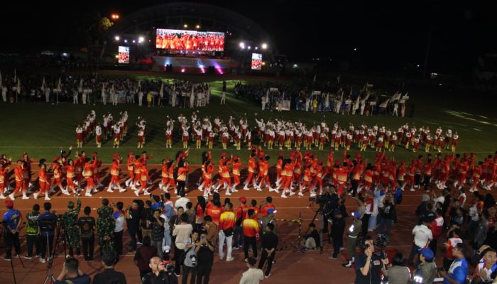 Parade Budaya dan Semangat Sportif Warnai Pembukaan Porprov XV Sumsel di Muba