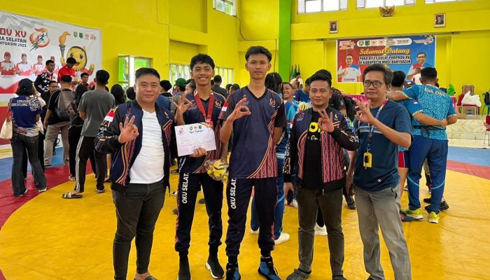 Prestasi Berlanjut, Gulat OKU Selatan Ikut Sumbang 1 Perak dan 1 Perunggu di Porprov XV Sumsel 2025