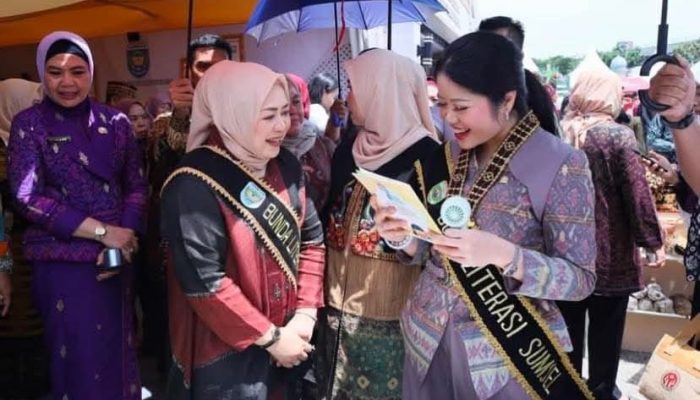 Yohana Abusama Resmi Dikukuhkan Sebagai Bunda Literasi OKU Selatan Periode 2025–2030