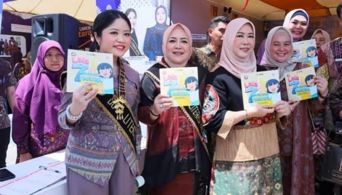 Bunda PAUD OKU Selatan Ikuti Festival Literasi Sumsel 2025