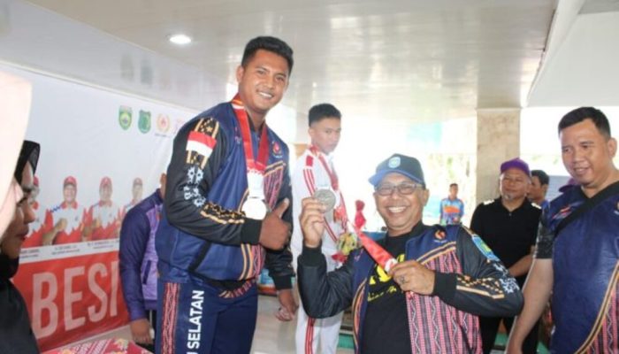 KONI OKU Selatan Protes Pembatalan Medali Cabor Angkat Besi