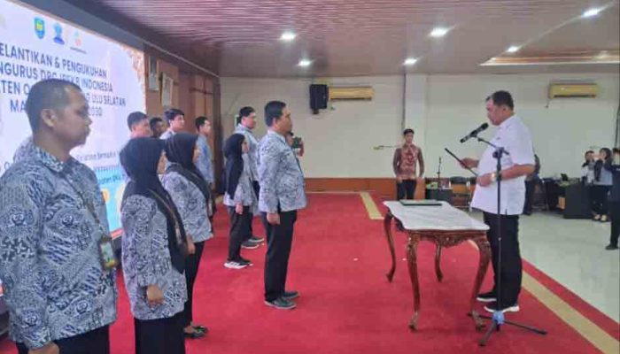 Bupati OKU Selatan Kukuhkan Pengurus DPC IPeKB Periode 2026–2030