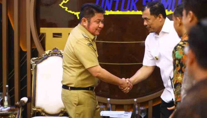 Bupati OKU Selatan Jalin Koordinasi dengan Gubernur Sumsel Jelang HUT ke-22