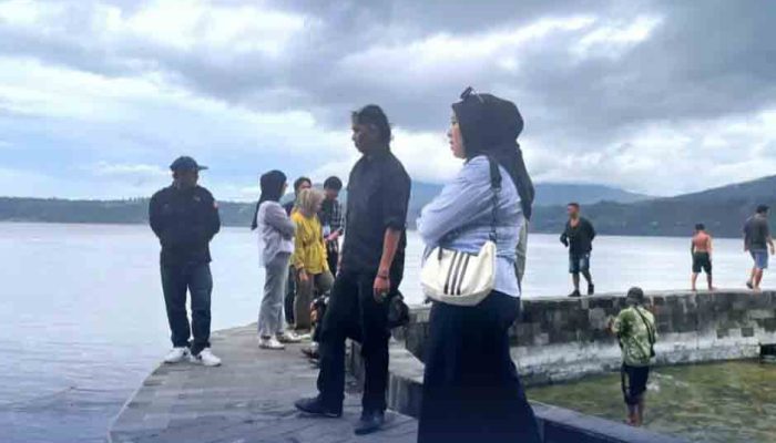 Disbudpar OKUS Lakukan Monev Destinasi Wisata Danau Ranau Pasca Libur Akhir Tahun