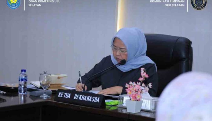 Ketua Dekranasda OKU Selatan Pimpin Rakor Pengurus Bahas Program Kerja 2026