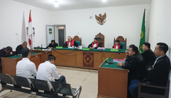 Proyek Rel Bermasalah, Dua Terdakwa Korupsi Divonis 2 Tahun 4 Bulan Penjara