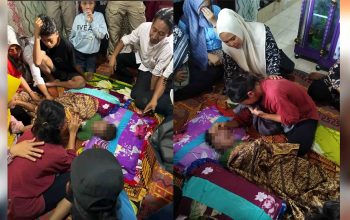 Jasad Findo, Bocah 2 Tahun Yang Hanyut di Sungai Komering Ditemukan di Perbatasan Desa Damarpura