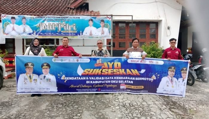 Pemkab OKU Selatan Lakukan Validasi Data Kendaraan Bermotor di Kecamatan Muaradua