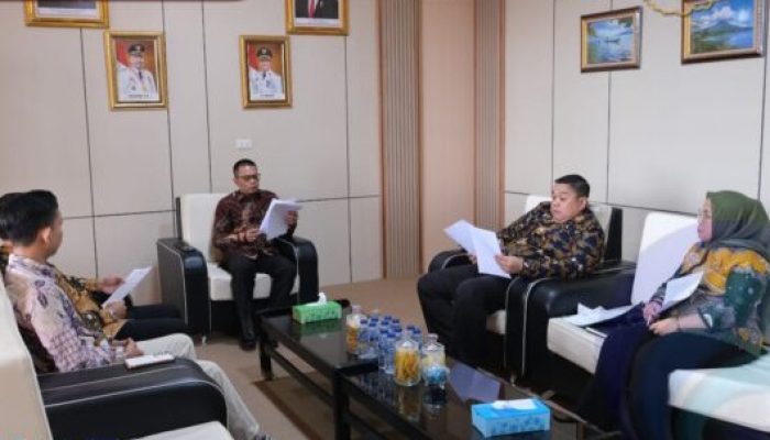 Sekda OKU Selatan Pimpin Koordinasi Persiapan Sensus Ekonomi 2026