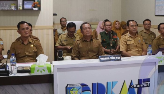 Wabup OKU Selatan Hadiri Virtual Program Gebrak Rutilahu Sumsel 2026